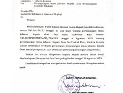Verifikasi Data Kades di Kuantan Singingi Tentang Perpanjangan Masa Jabat, Ni Dia,!