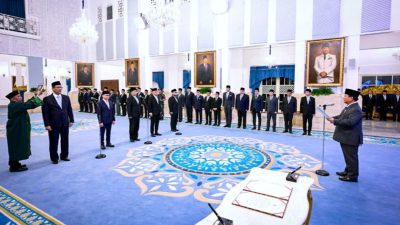 Presiden Prabowo Subianto Reshuffle Lima Menteri Kabinet Merah Putih Masa Jabatan 2024 – 2029