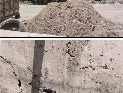 Diduga Pembuatan Drainase Oleh PUPR Provinsi Riau Asal Jadi di Lintas Air Molek – Cerenti