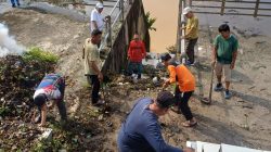 Sempena HUT Kuansing Ke-26, Kelurahan Benai Adakan Goro Lingkungan