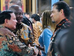 Presiden Prabowo Gelar Jamuan Santap Malam Kenegaraan Dengan Presiden Ramaphosa