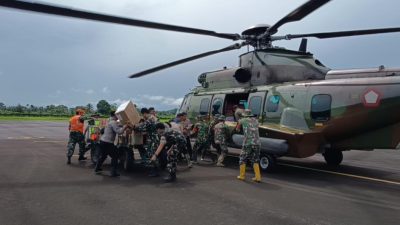 Pemerintah Kerahkan 11 Helikopter untuk Percepat Penanganan Bencana   