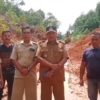 Tim Tanggap Darurat : Pengerjaan Pembukaan Jalan Tertutup Longsor di Tapanuli Tengah 