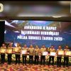 Polda Sumsel Gelar Awarding dan Rapat Reformasi Birokrasi Percepat Zona Integritas dan Pelayanan Publik