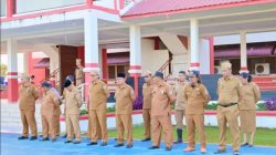 Kegiatan Apel Pagi di Lapangan Pandan, Dilaksanakan Pemerintah Kabupaten Tapanuli Tengah   