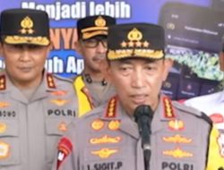 Kunjungan ke Stasiun Tawang, Kapolri Listyo Sigit Prabowo Pantau Kesiapan Pengamanan Mudik Nataru