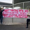 ALMP AKSI Gelar Demontrasi, Tuntut Penanganan Dugaan Korupsi Dinas PUPR dan KKN Pendidikan Aceh Selatan