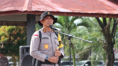 Apel di Mapolres Aceh Singkil Dijalankan Kapolda Aceh Untuk Dukung Personel Polri