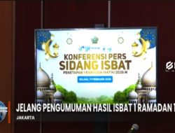 Penetapan 1 Ramadhan 1447 H Ditetapkan Pada 19 Februari 2026