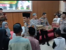 Buka Puasa Bersama Digelar Polres Kuantan Singingi, Santuni Anak Yatim Piatu