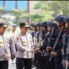 Kapolda Riau Sambut Kabareskrim Polri di Mapolda Riau
