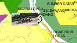 Aktivitas PETI Dikuasai Rega Rusak Lingkungan Sungai Singingi