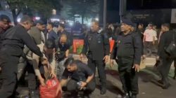 Wakapolda Metro Jaya Pimpin Personel Bersihkan Kawasan Thamrin