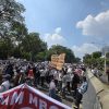 Aksi Unjuk Rasa di Silang Selatan Monas Berjalan Aman dan Terkendali