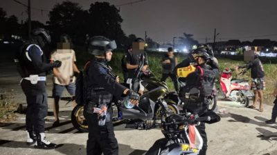 Patroli Brimob Amankan 11 Remaja dan Lima Motor di Duren Sawit