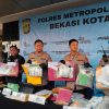 Polres Bekasi Kota Ungkap 102 Kasus Narkotika dan Obat Keras