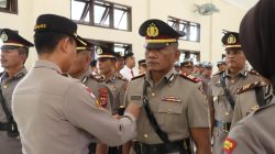 Kapolres Aceh Singkil Pimpin Serah Terima Jabatan Sejumlah Pejabat