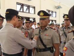 Kapolres Aceh Singkil Pimpin Serah Terima Jabatan Sejumlah Pejabat