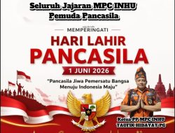 Pemuda Pancasila Inhu Perbaiki Jalan Rusak di Pasir Penyu