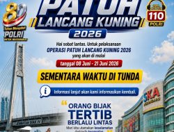 Korlantas Polri Resmi Tunda Operasi Patuh 2026 dan Dimulai Sejak 1 Juli 2026