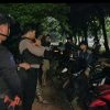 Patroli Brimob Amankan 8 Motor Diduga untuk Balap Liar di Duren Sawit