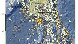 Gempa Bermagnitudo 3,8 Guncang Wilayah Barat Laut Tahuna