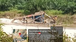 Pertambangan Ilegal Dibiarkan, Kerusakan Sungai Semakin Meluas Parah