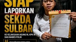 PERMAHI Laporkan Sekda Sulbar ke Tiga Lembaga Penegak Hukum