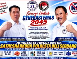 LPA Deli Serdang Apresiasi Satresnarkoba Selamatkan Ratusan Ribu Jiwa