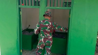 Satgas TMMD Rampungkan Lima Unit MCK di Sorong Selatan
