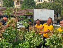 Brimob Polda Metro Jaya Panen Hasil Ketahanan Pangan, Merupakan Dukungan Nyata