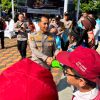 Polda Metro Gelar Syukuran Bhayangkara di Halaman Kecamatan Cisauk