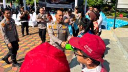 Polda Metro Gelar Syukuran Bhayangkara di Halaman Kecamatan Cisauk