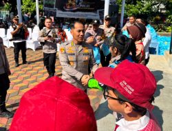 Polda Metro Gelar Syukuran Bhayangkara di Halaman Kecamatan Cisauk