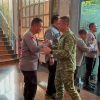 Pangdam Jaya Sambangi Polda Metro Jaya Ucapkan Selamat Bhayangkara