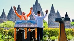 Presiden Prabowo dan PM Modi Kunjungi Candi Prambanan