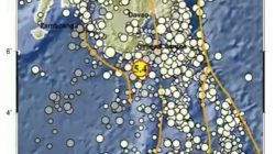 Gempa 5,4 SR Guncang Perairan Barat Laut Sangihe Sulut
