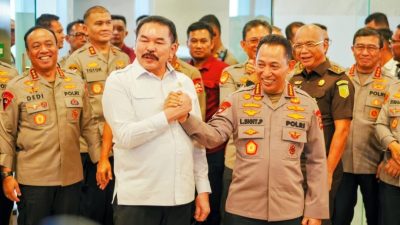 Kapolri Jaksa Agung Perkuat Sinergi Penegakan Hukum