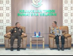 Kapolda Sumsel Silaturahmi Perkuat Sinergi Kejati