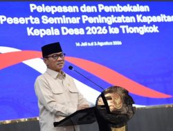 Mendes Lepas 25 Kades Studi Tiru Pembangunan ke Tiongkok