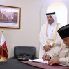 Presiden Prabowo Sampaikan Duka Cita ke Kedubes Qatar, Sheikh Hamad bin Khalifa Al Thani