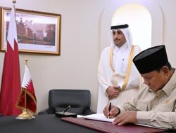 Presiden Prabowo Sampaikan Duka Cita ke Kedubes Qatar, Sheikh Hamad bin Khalifa Al Thani