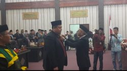 Hidayat Riadi Manik Dilantik Jadi Anggota DPRK Aceh Singkil Menggantikan Sri Lestari