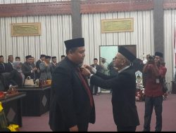 Hidayat Riadi Manik Dilantik Jadi Anggota DPRK Aceh Singkil Menggantikan Sri Lestari