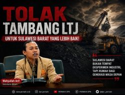 LKPPH DPN PERMAHI Tolak Rencana Tambang LTJ Sulbar