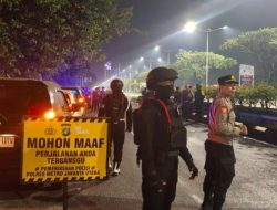 Brimob Polda Metro Jaya Amankan Enam Pemuda Jakut