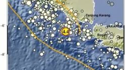 Gempa Magnitudo 4,4 Guncang Wilayah Tanggamus Lampung