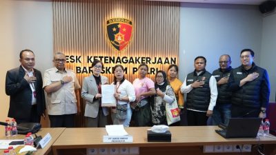 Polri dan Kemnaker Selesaikan PHK 134 Pekerja PT Amos