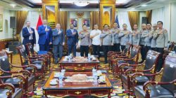 Kapolri Terima Audiensi Direktur FBI, Perkuat Kerja Sama