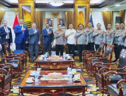 Kapolri Terima Audiensi Direktur FBI, Perkuat Kerja Sama
